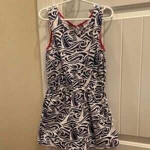 Vineyard Vines Blue and White Kids Bodysuit